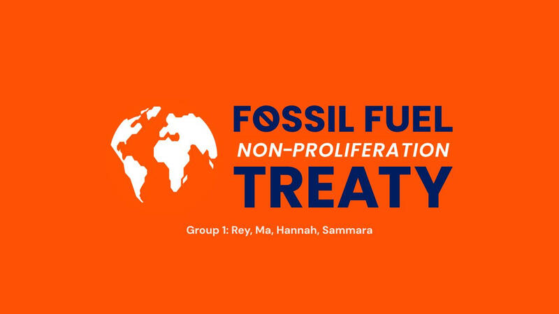 Fossil Fuel Treaty: Future Forecast | An innocuous but compelling campaign that uses public pressure to drive political change